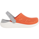 Дитячі крокси-сабо для хлопчика Crocs LiteRide Clogs Tangerine/White (23/24, помаранчевий) - изображение 8