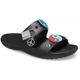 В'єтнамки чоловічі Crocs Classic Feel the Positivity Sandal Black (46-47, чорний) - зображення 12