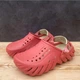 Крокс Єхо Клог Червоні Crocs Echo Clog Strawberry-Wine (43-44, червоний) - зображення 8