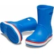 Крокс Дитячі Чоботи Для ДІвчат Сині Crocs Crocband Rain Boot Bright Cobalt/Flame (30/31, світло синій) - зображення 1
