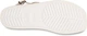 Жіночі сандалі Crocs Miami Thong Flip Metallic Chalk (42-43, сріблястий) - изображение 5