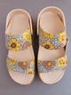 Жіночі Сандалі Crocs Mega Crush Retro Floral Sandal Vanilla\Cork (39-40, бежевий) - изображение 12