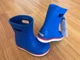 Крокс Дитячі Чоботи Для ДІвчат Сині Crocs Crocband Rain Boot Bright Cobalt/Flame (30/31, світло синій) - зображення 13