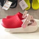Дитячі крокси для дівчинки Crocs Kids LiteRide Clog Poppy White (29/30, червоний) - зображення 2