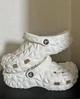 Крокс Класік Клог Геометрія Білі Crocs Geometric Clog White (44-45, білий) - изображение 8