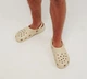 Чоловічі кроксі Клвсік Бежеві Crocs Classic Clog Bone Baige (48/49, бежевий) - зображення 3