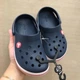 Дитячі крокси-сабо для хлопчика Crocs Crocband Clog Kids Navy (33/34, синій) - изображение 2