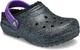 Дитячі Крокси Утеплені Crocs Classic Glitter Lined Clog Kids Starry Skies Glitter (37-38, чорний) - изображение 6