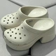 Жіночі крокси Crocs Siren Clog Hyper Bone (39-40, бежевий) - зображення 12
