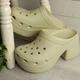 Жіночі крокси Crocs Siren Clog Hyper Bone (39-40, бежевий) - зображення 15