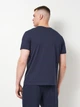 Футболка хлопковая длинная мужская Everlast T-Shirt Slub J Garment Dye 38M243G27-4000 S Blu Navy (8052995760102) - изображение 2