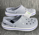 Чоловічі крокси Crocs Crocband Clog Microchip (40-41, сірий) - зображення 2