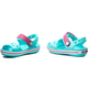 Дитячі сандалії для дівчинки Crocs Crocband Kids Sandal Pool/Candy Pink (22/23, блакитні) - зображення 7