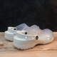 Жіночі крокси Crocs Classic Translucent Clog White (45-46, Білі) - зображення 3