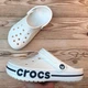 Чоловічі крокси Баябенд Клог Білі Crocs Bayaband Clog White (45-46, білий) - зображення 3