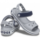 Дитячі сандалії для хлопчика Crocs Crocband Sandal Light Grey/Navy kids (30/31, сірий) - зображення 1