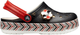 Детские Крокс Крокбенд Чёрные Crocs Drew X Crocband Chevron Clog Black/White (25/26, черный) - изображение 13