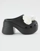 Жіночі крокси Crocs Siren Clog Rosette Black Rosette (36-37, чорний) - зображення 7