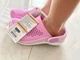 Дитячі крокси для дівчинки Crocs Kids LiteRide 360 Clog Taffy Pink / Ballerina Pink (28/29, яскраво рожевий) - изображение 3