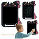 Магнітна дошка-планшет для малювання та письма LEAN Toys Чорний кіт LCD Стилус (5905991057284) - зображення 5