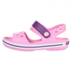 Дитячі сандалії для дівчинки Crocs Crocband Sandal Carnation/Amethyst (32/33, розовий) - зображення 14