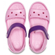 Дитячі сандалії для дівчинки Crocs Crocband Sandal Carnation/Amethyst (32/33, розовий) - зображення 15