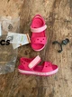Дитячі сандалії для дівчинки Crocs Bayaband Sandal Kids Candy/Pink (34/35, рожевий) - изображение 2
