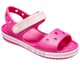 Дитячі сандалії для дівчинки Crocs Bayaband Sandal Kids Candy/Pink (34/35, рожевий) - изображение 6