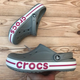 Жіночі крокси Crocs Bayaband Clog Light Grey/Candy Pink (40-41, сірий) - зображення 3