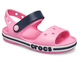 Дитячі сандалії для дівчинки Crocs Bayaband Sandal Kids Pink Lemonade (33/34, рожевий) - изображение 8