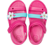 Дитячі сандалії для дівчинки Crocs Keeley Charm Sandal Candy Pink (23/24, розовый) - изображение 11