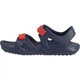 Дитячі сандалії для хлопчика Crocs Kids' Swiftwater River Sandals (Navy/Flame) (29/30, синій) - изображение 2