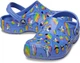 Дитячі крокси для дівчинки Crocs Baya Seasonal Graphic Clog Kids Lapis Multi (32/33, світло синій) - изображение 1