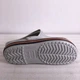Чоловічі крокси Crocs Crocband Clog Light Grey/Bright Cobalt (40-41, сірий) - зображення 5