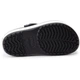 Дитячі крокси для дівчинки Crocs Crocband Platform Clog Black/White (33/34, чорний) - зображення 4