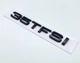 Надпись значок на багажник эмблема AUDI 35 TFSI ЧЕРНЫЙ ГЛЯНЕЦ 83A-853-744-T94 - изображение 1