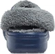 Чоловічі крокси Crocs Unisex Baya Lined Fuzz Strap Clog Navy (42-43, синій) - зображення 2