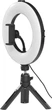 Lampa pierścieniowa ze statywem Hama Smart-80 V2 Black (4007249046574) - obraz 2