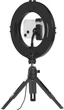 Lampa pierścieniowa ze statywem Hama Smart-80 V2 Black (4007249046574) - obraz 13