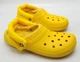 Чоловічі крокси утеплені CROCS Classic Lined Neo Puff Clog Canary Yellow (46-47, жовтий) - изображение 9