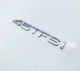 Эмблема шильдик надпись на багажник AUDI 45 TFSI ХРОМ 8J0-853-744-2ZZ - изображение 1