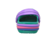 Дитячі крокси для дівчинки Crocs Crocband Rainbow Band Clog Tropical Teal (27/28, м'ятні) - изображение 4