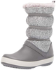 Дитячі крокси зимові чоботи для дівчинки Crocs Crocband Winter Boot Grey (33-34, сірий) - изображение 2