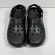 Чоловічі крокси Crocs Offroad Sport Clog Black/Graphite (47/48, чорний) - зображення 11