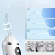 Портативный ирригатор для полости рта Oral Irrigator, беспроводной с USB-зарядкой, 3 режима, 4 насадки, 200 мл, Белый - изображение 2