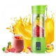 Портативный фитнес-блендер Juice Cup Smoothie Blender с аккумулятором Зеленый - изображение 1