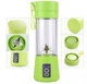 Портативный фитнес-блендер Juice Cup Smoothie Blender с аккумулятором Зеленый - изображение 6