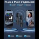 Беспроводной петличный микрофон K9 Type-C с Bluetooth для смартфонов, блогеров, видео, интервью - изображение 4