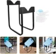 Металлическая подставка под бутылку 19 л с краном Bucket Rack, нержавеющая сталь, черная - изображение 3