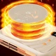 Электрический подогреватель для кружек с регулировкой температуры 55–75°C, цифровым дисплеем и функцией тёплого ветра, Бежевый - изображение 4